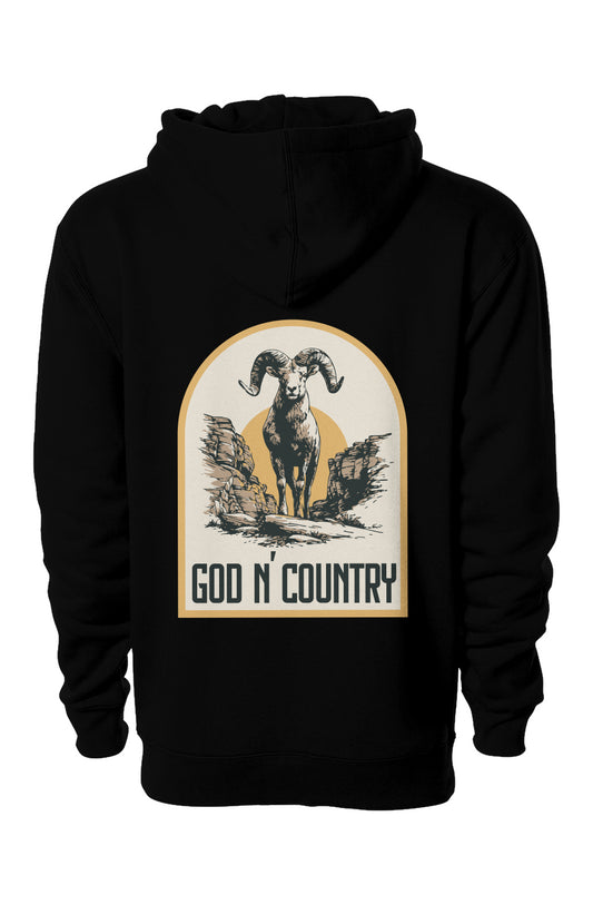 God N Country Bighorn Hoodie