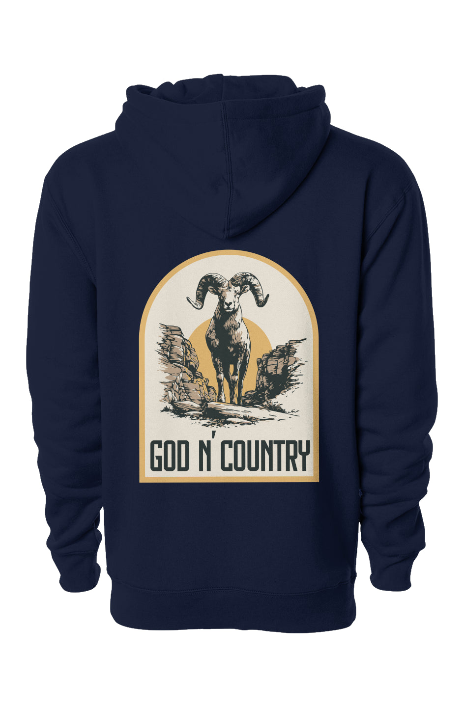 God N Country Bighorn Hoodie