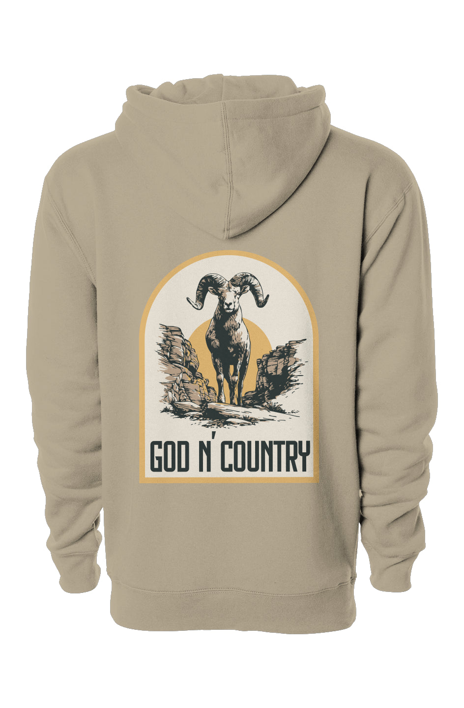 God N Country Bighorn Hoodie