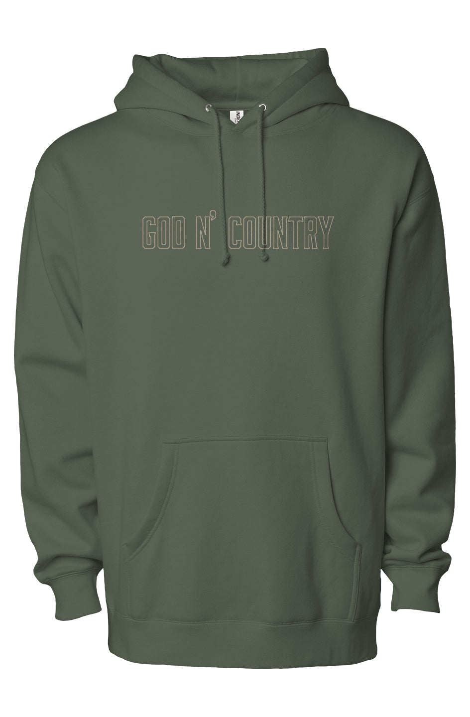 God N Country Bull Elk Hoodie