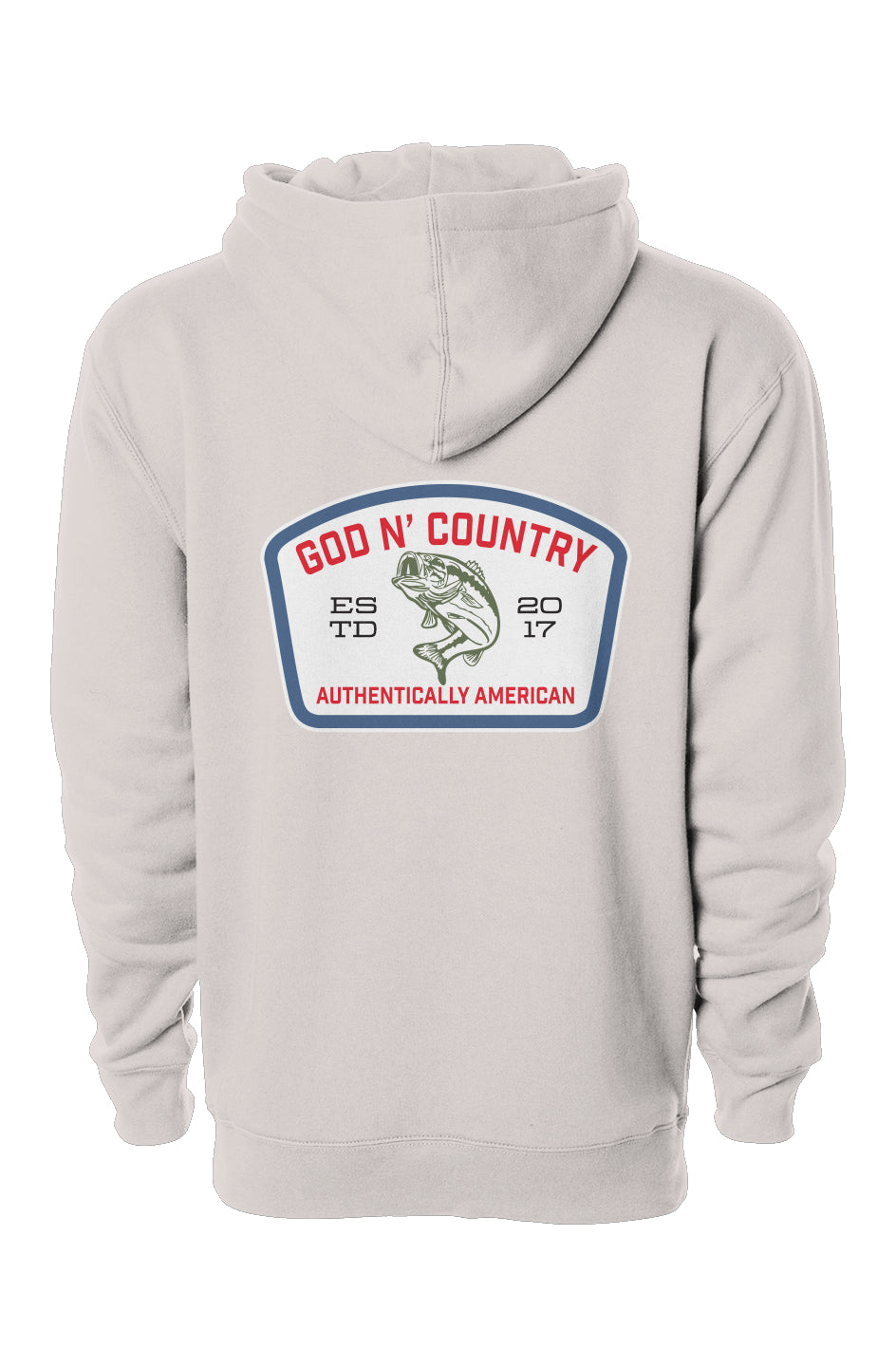 God N Country Bass Patch Hoodie