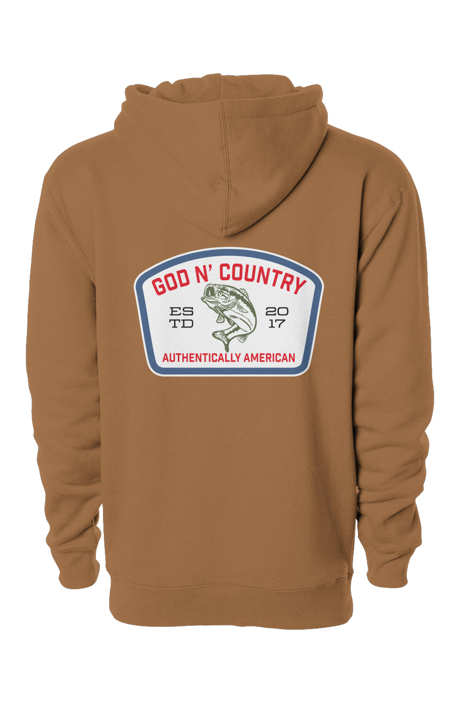God N Country Bass Patch Hoodie