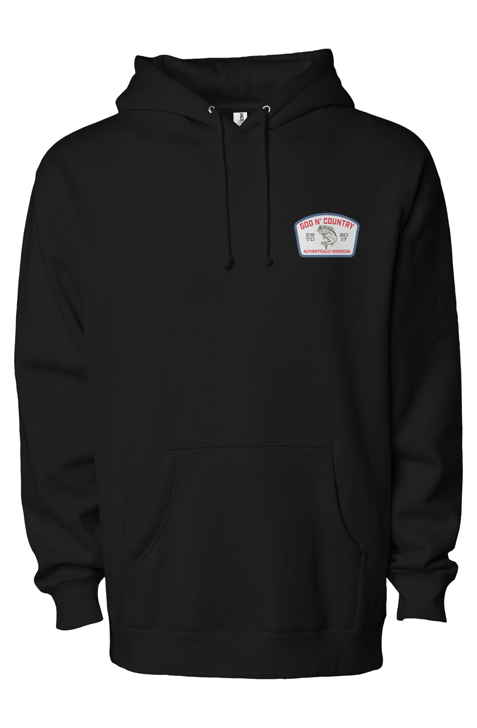God N Country Bass Patch Hoodie