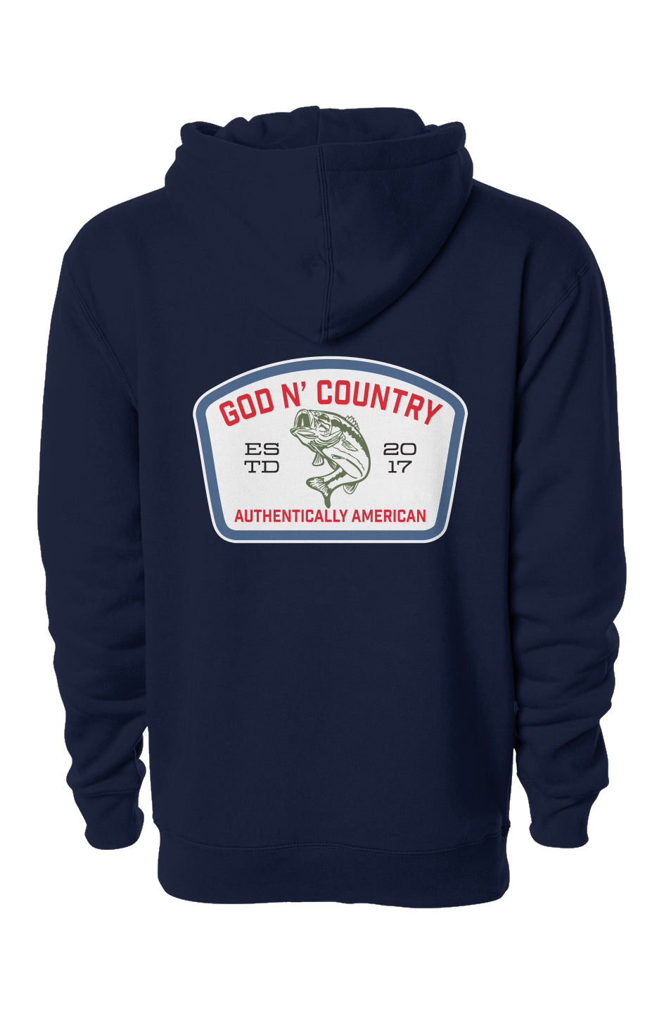 God N Country Bass Patch Hoodie