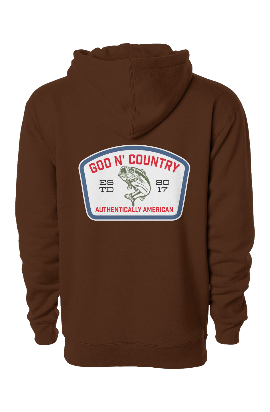 God N Country Bass Patch Hoodie