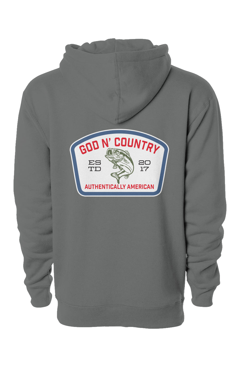 God N Country Bass Patch Hoodie