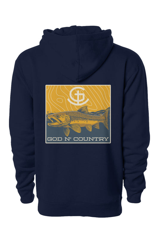 God N Country Trout Hoodie