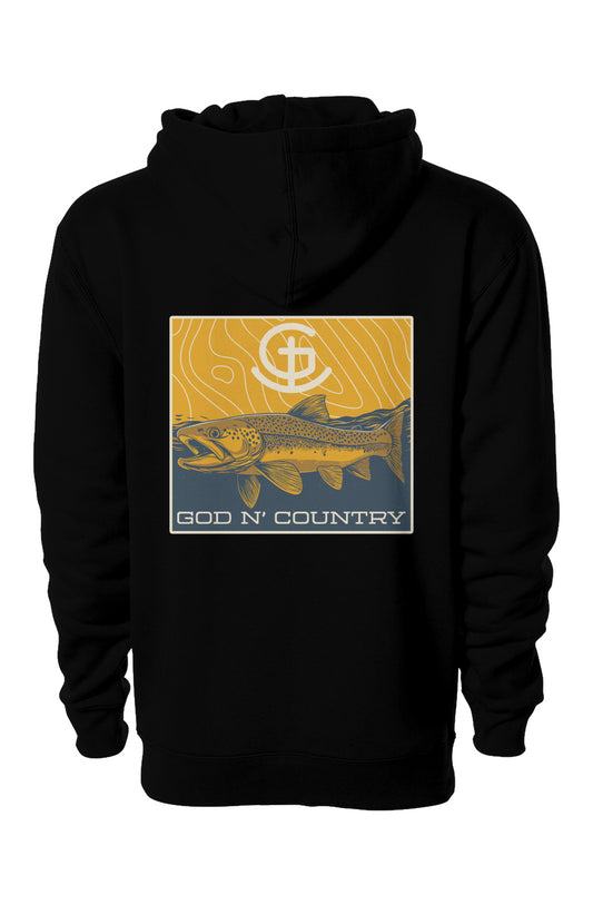 God N Country Trout Hoodie