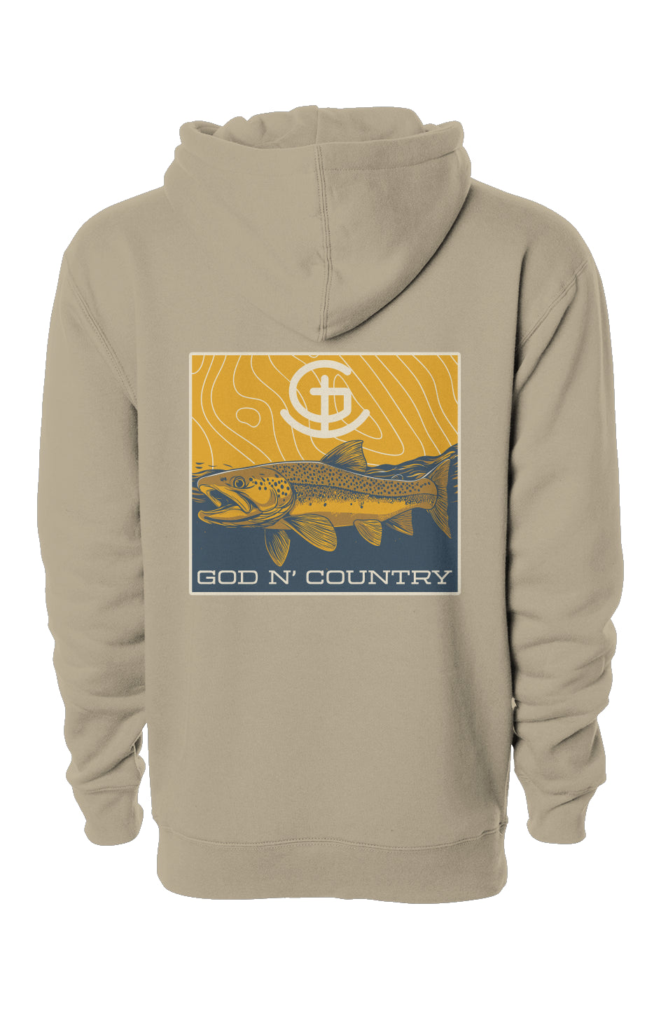 God N Country Trout Hoodie