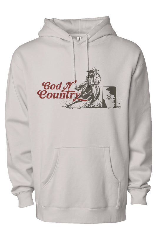 God N Country Barrel Racing Hoodie