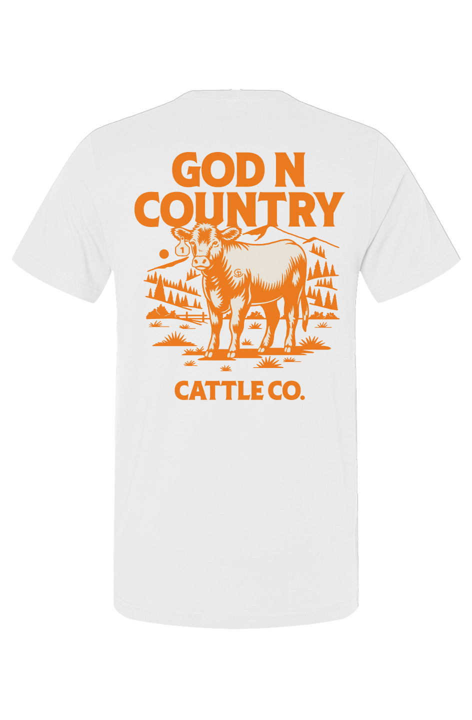God N Country Cattle Co Tee