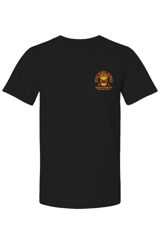 God N Country Stacking Dimes Tee