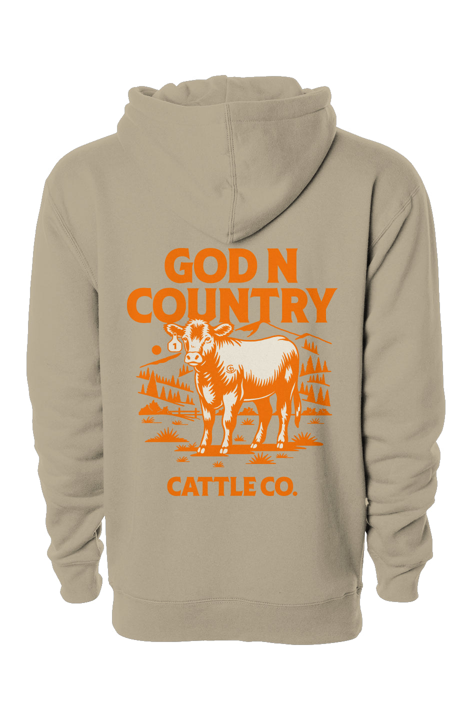 God N Country Cattle Co Hoodie