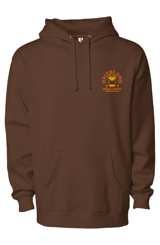 God N Country Stacking Dimes Hoodie