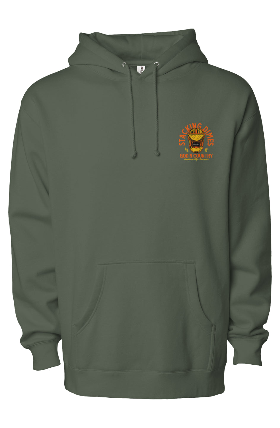 God N Country Stacking Dimes Hoodie