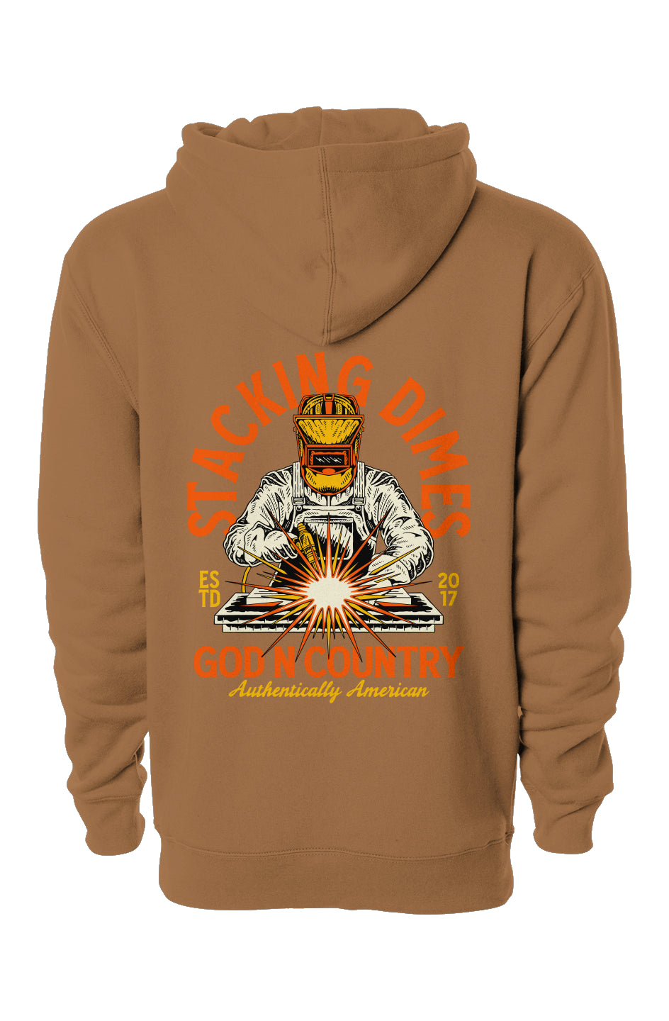 God N Country Stacking Dimes Hoodie