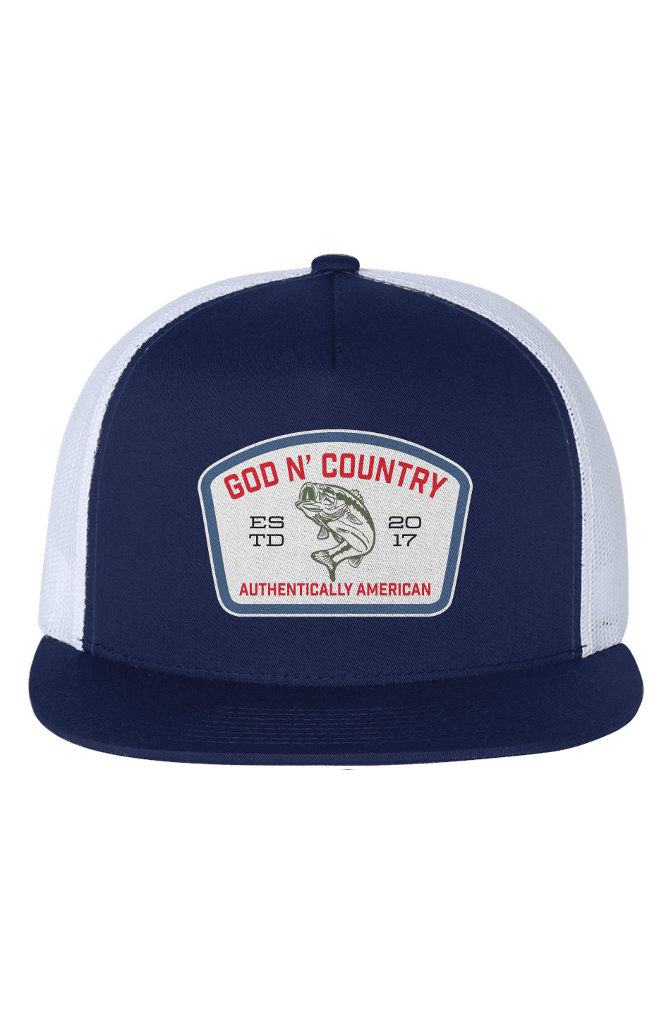 God N Country Bass Hat Trucker Hat - hats - God N' Country