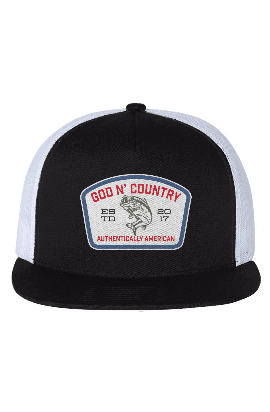 God N Country Bass Hat Trucker Hat - hats - God N' Country
