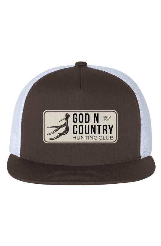 God N Country Hunting Club Trucker Hat - hats - God N' Country