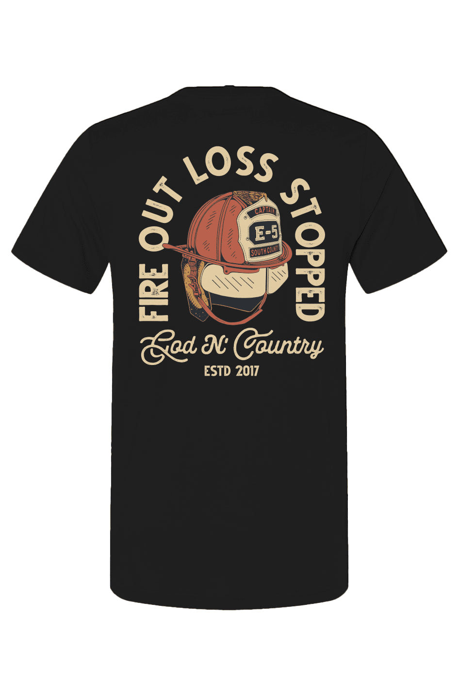God N Country FOLS Helmet Tee - tshirts - God N' Country