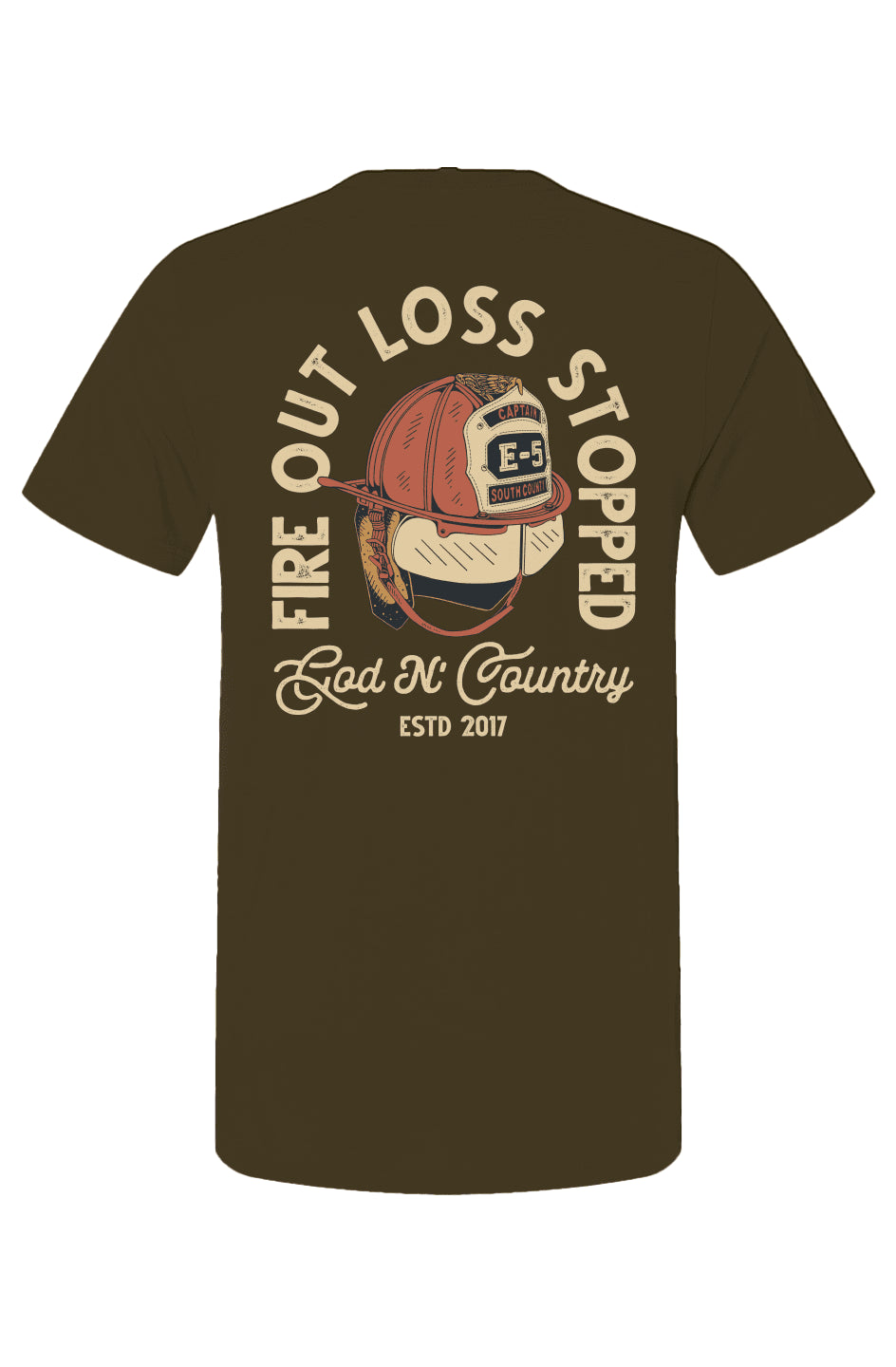 God N Country FOLS Helmet Tee - tshirts - God N' Country