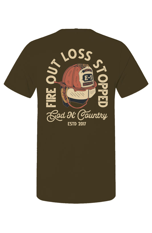 God N Country FOLS Helmet Tee - tshirts - God N' Country