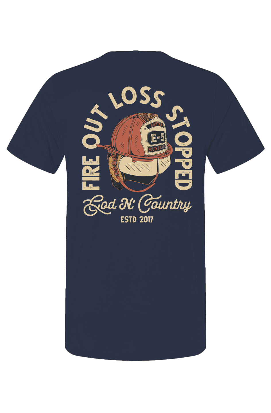 God N Country FOLS Helmet Tee - tshirts - God N' Country