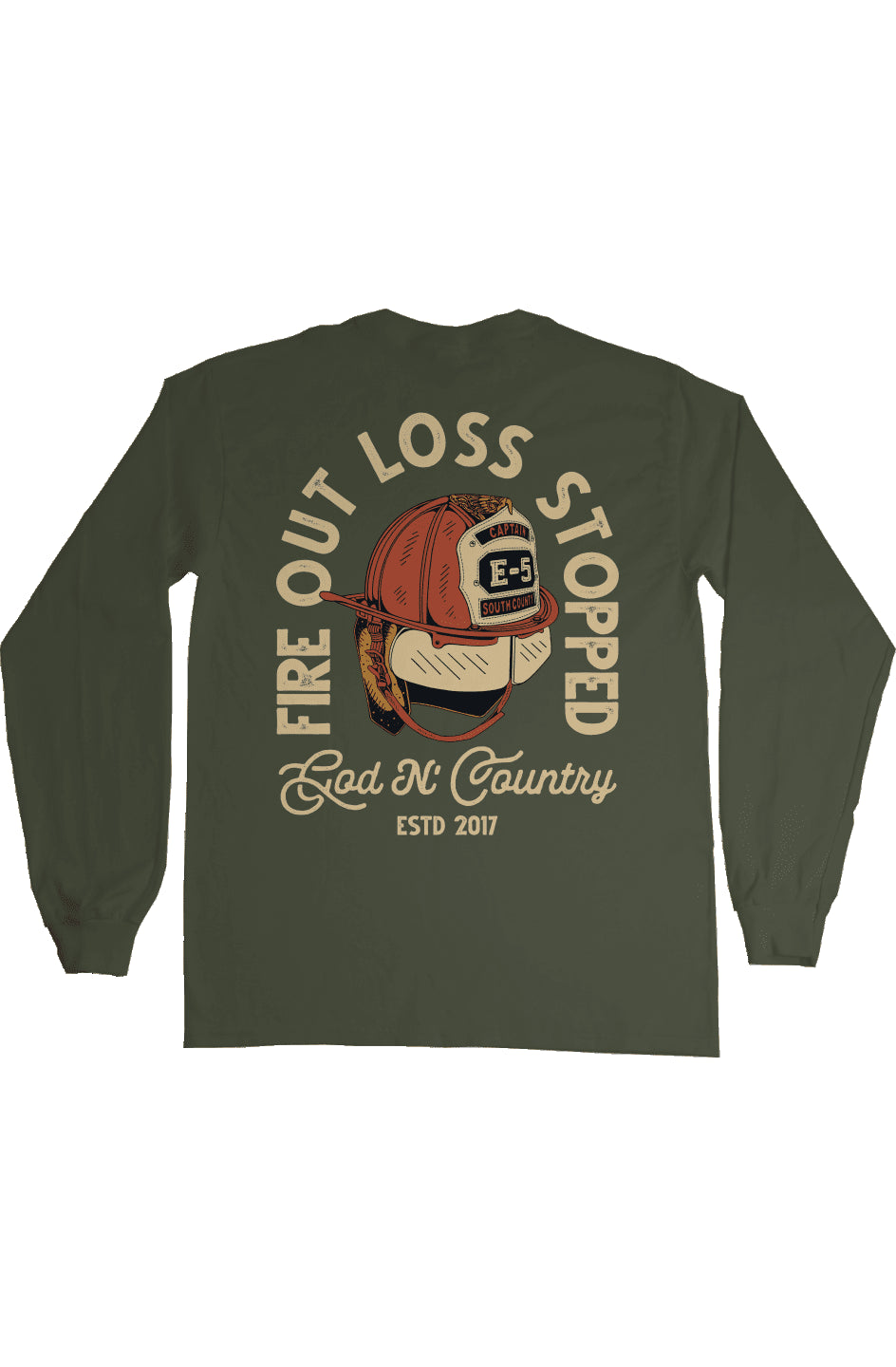 God N Country FOLS Helmet Long Sleeve - long sleeves - God N' Country