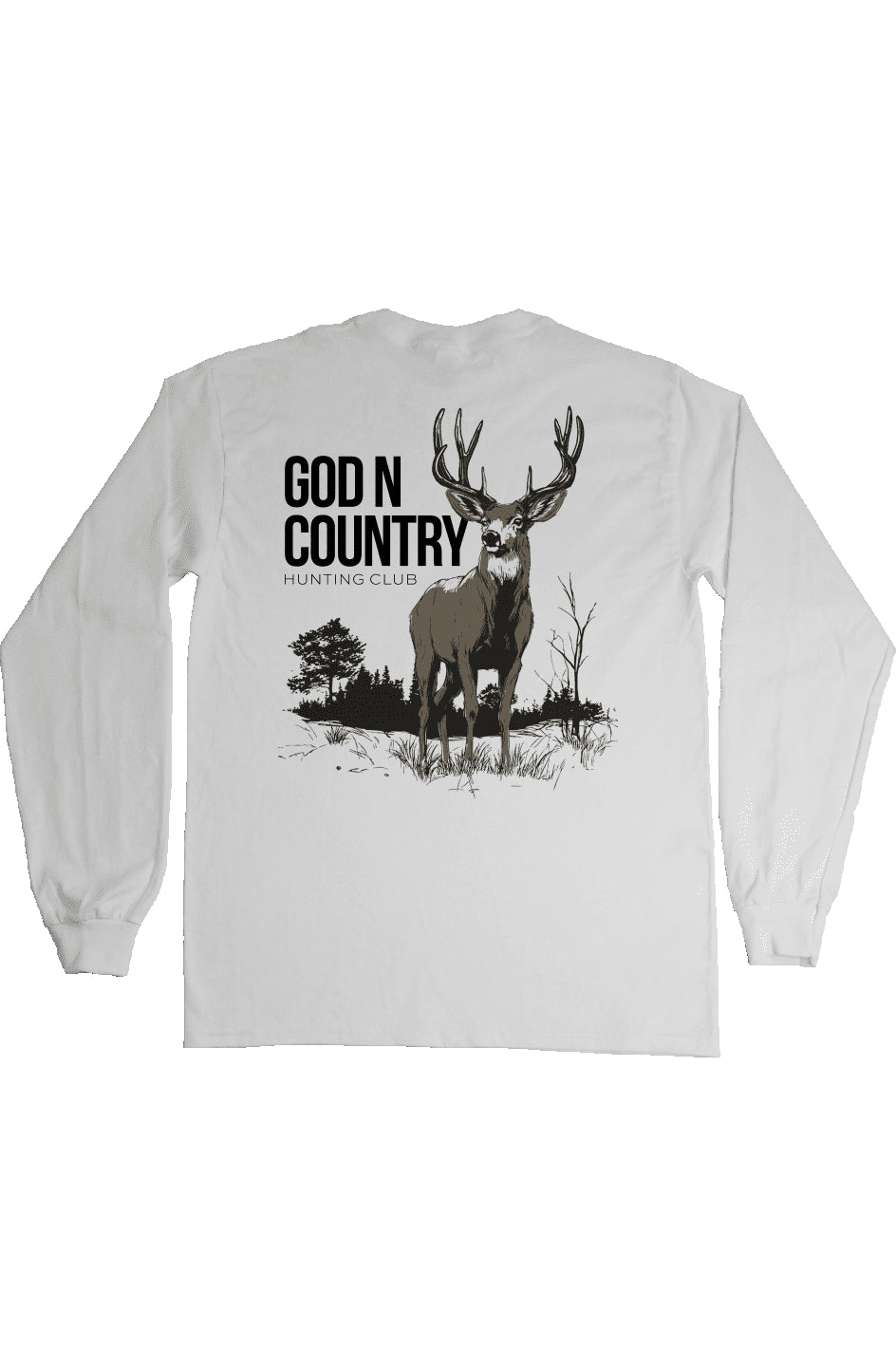 God N Country Hunting Club Long Sleeve Tee - long sleeves - God N' Country