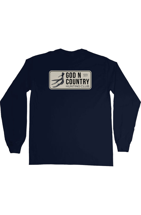God N Country Shedhorn Long Sleeve Tee - long sleeves - God N' Country