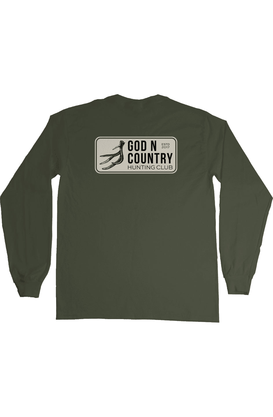 God N Country Shedhorn Long Sleeve Tee - long sleeves - God N' Country