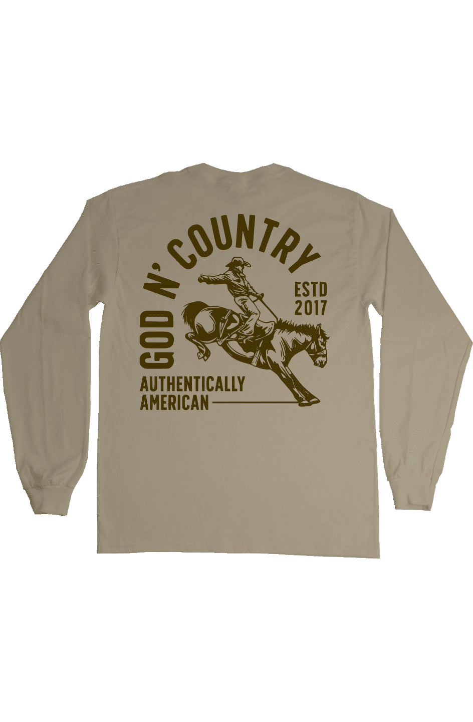 God N Country Rodeo Long Sleeve Tee - long sleeves - God N' Country