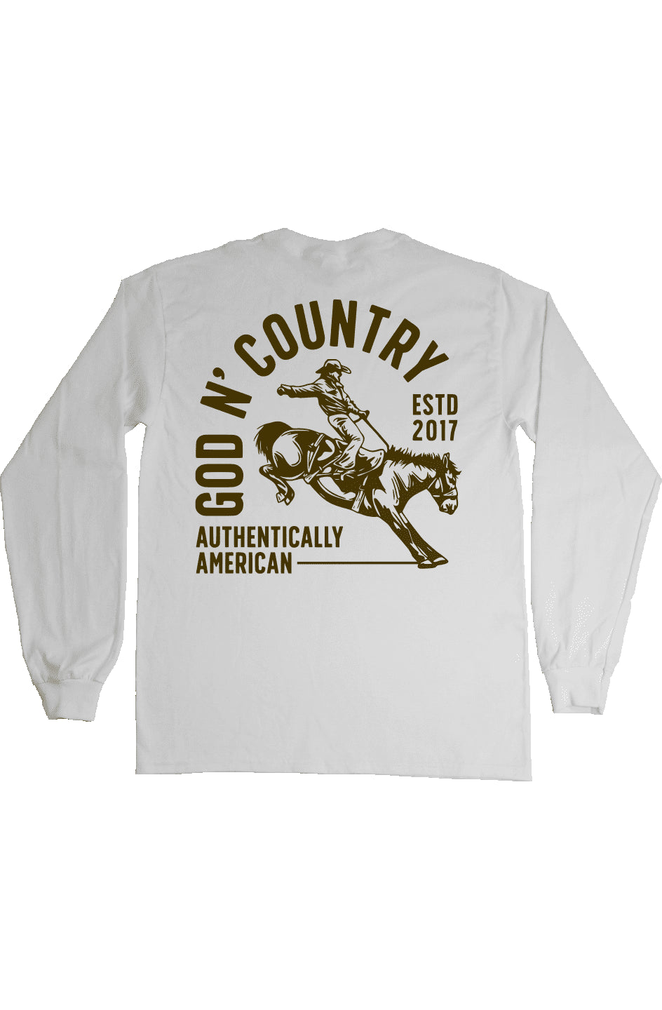 God N Country Rodeo Long Sleeve Tee - long sleeves - God N' Country