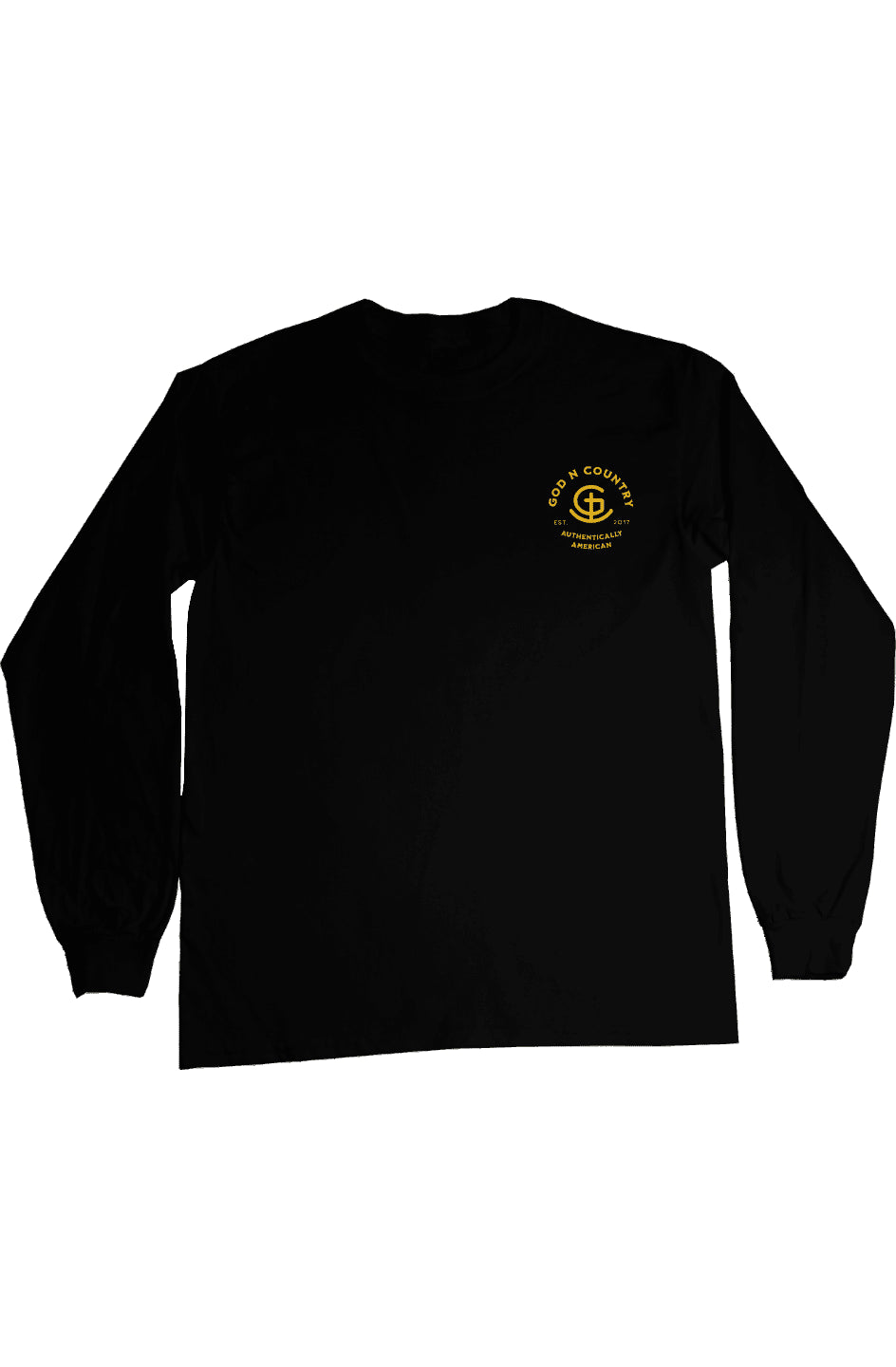 God N Country Signature Long Sleeve Tee - long sleeves - God N' Country