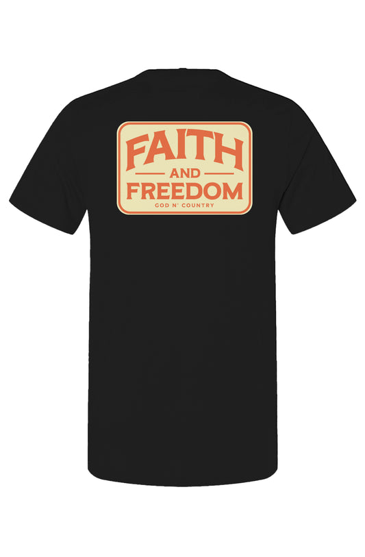 God N Country Faith & Freedom Tee - tshirts - God N' Country