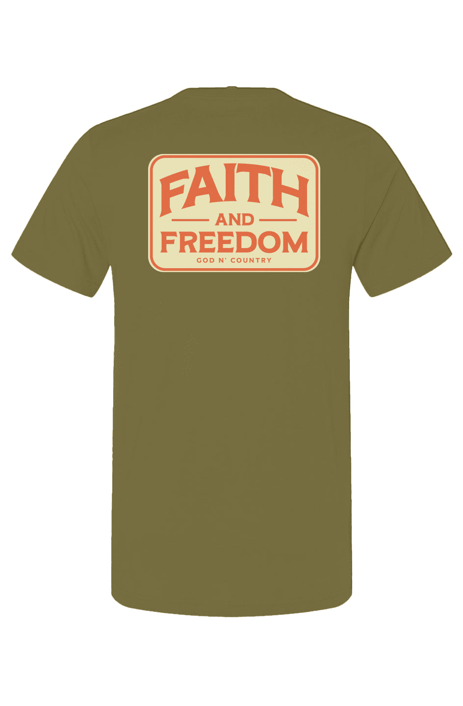 God N Country Faith & Freedom Tee - tshirts - God N' Country