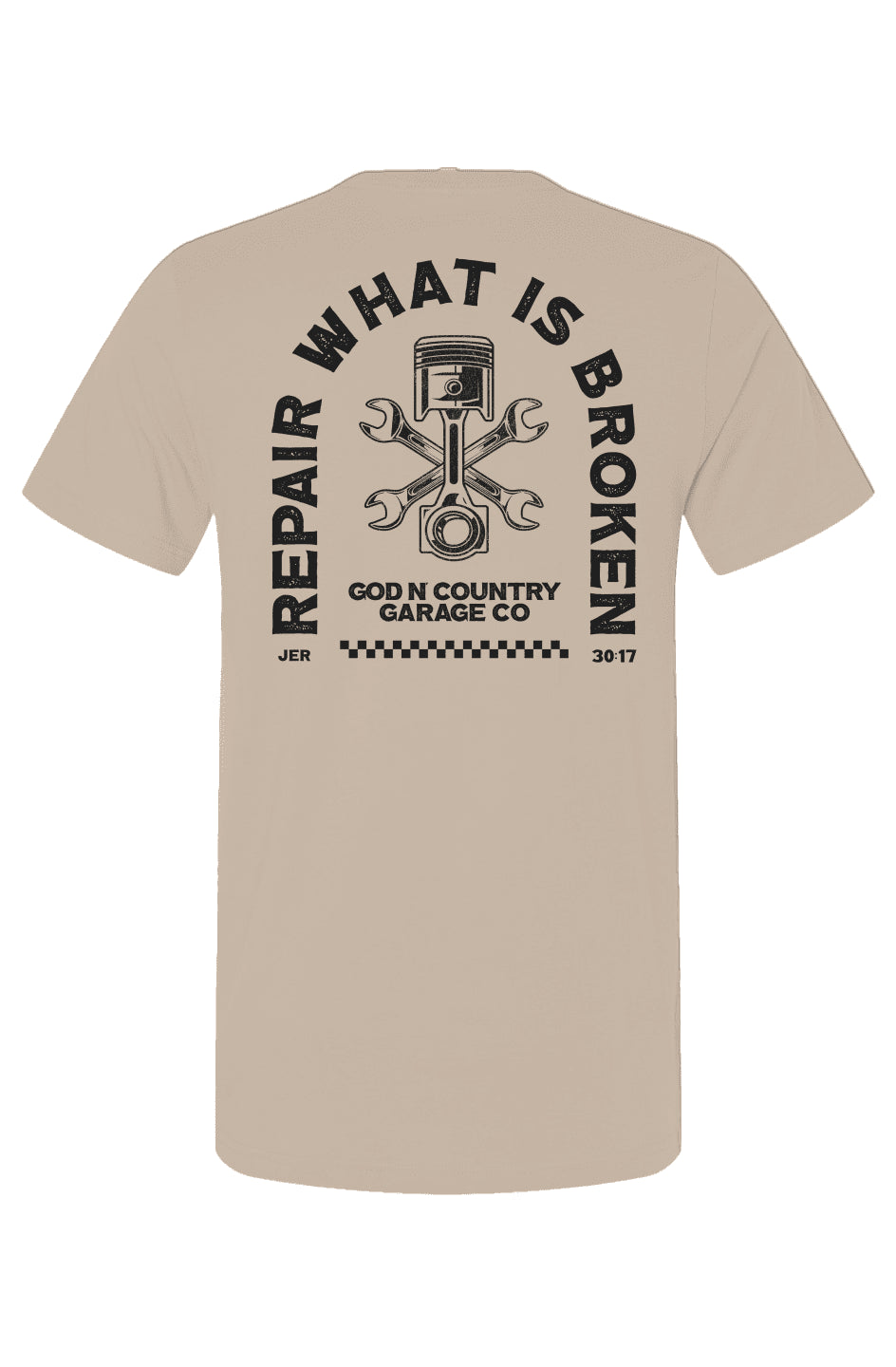 God N Country Garage Co Repair Tee - tshirts - God N' Country