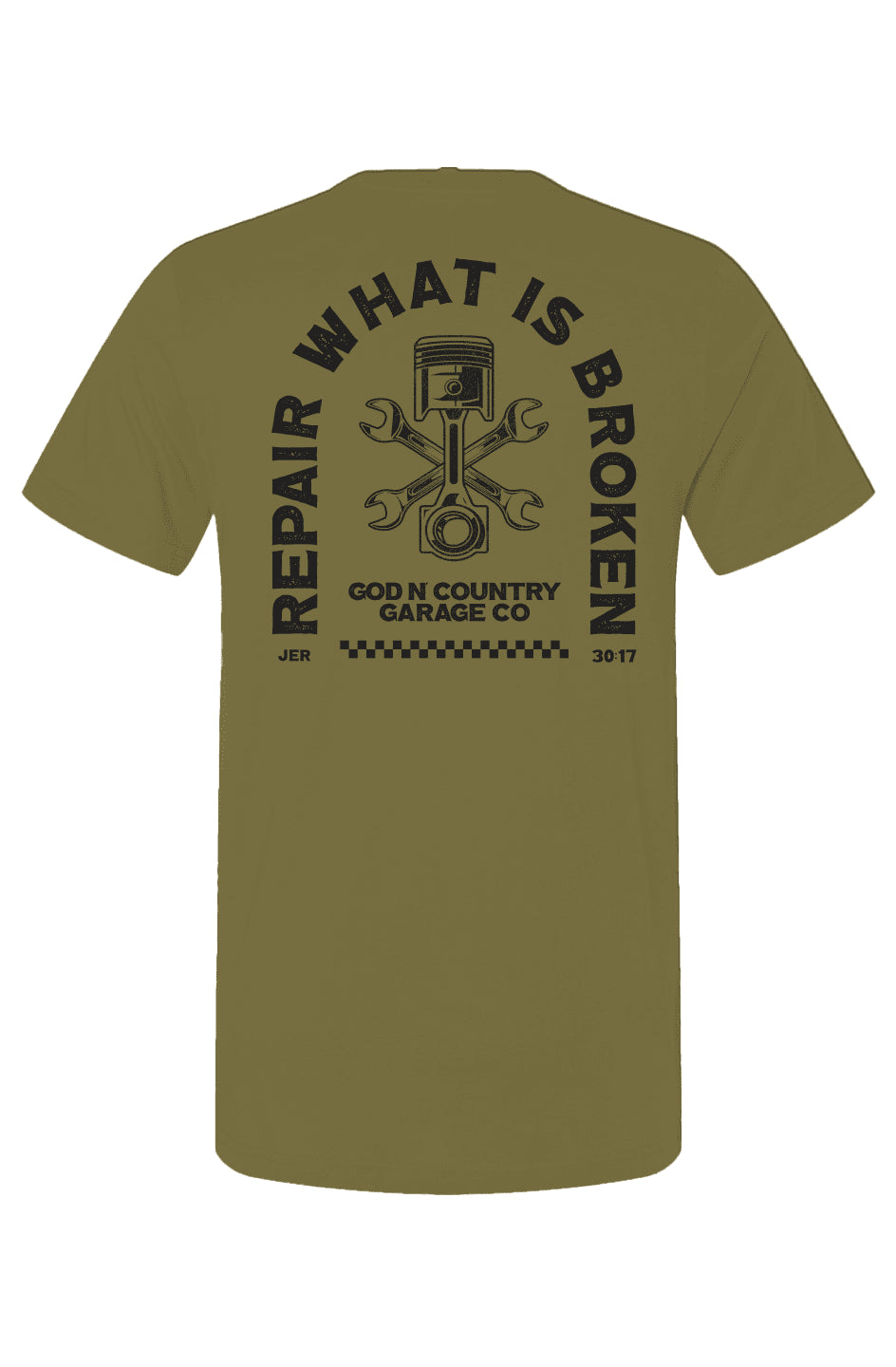 God N Country Garage Co Repair Tee - tshirts - God N' Country