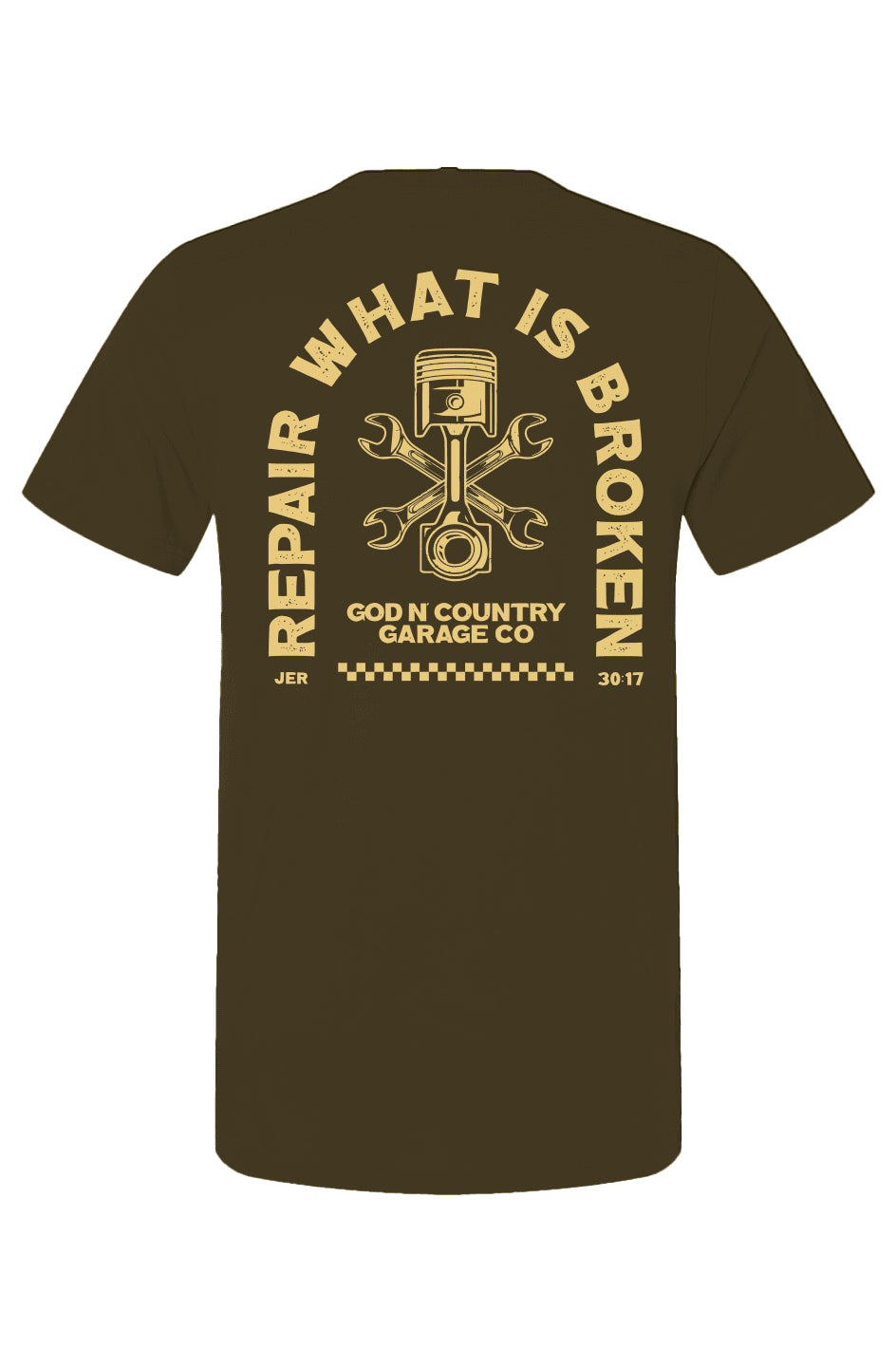 God N Country Garage Co Repair Tee - tshirts - God N' Country