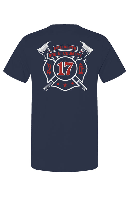 God N Country Firehouse Tee - tshirts - God N' Country