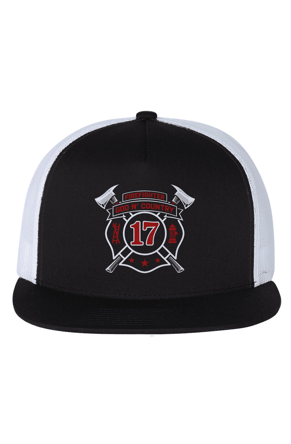God N Country Firehouse Trucker Hat - hats - God N' Country