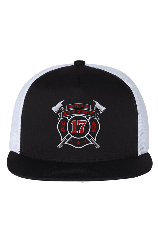 God N Country Firehouse Trucker Hat - hats - God N' Country