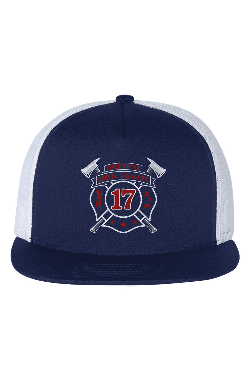 God N Country Firehouse Trucker Hat - hats - God N' Country
