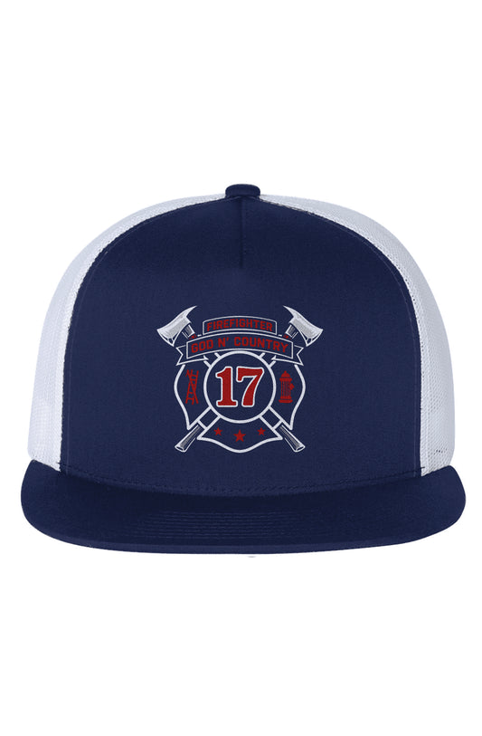 God N Country Firehouse Trucker Hat - hats - God N' Country