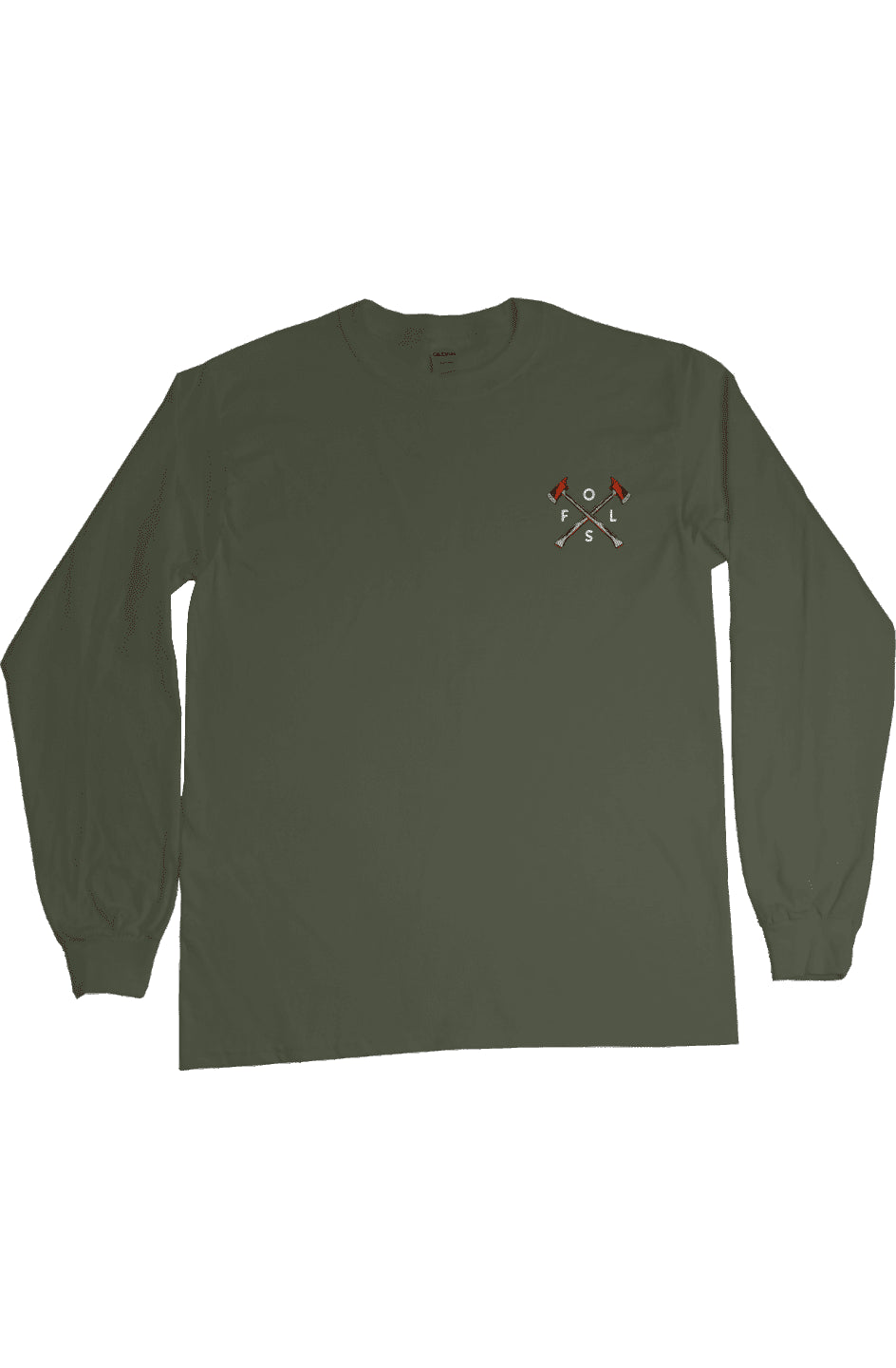 God N Country FOLS Fireman Long Sleeve Tee - long sleeves - God N' Country