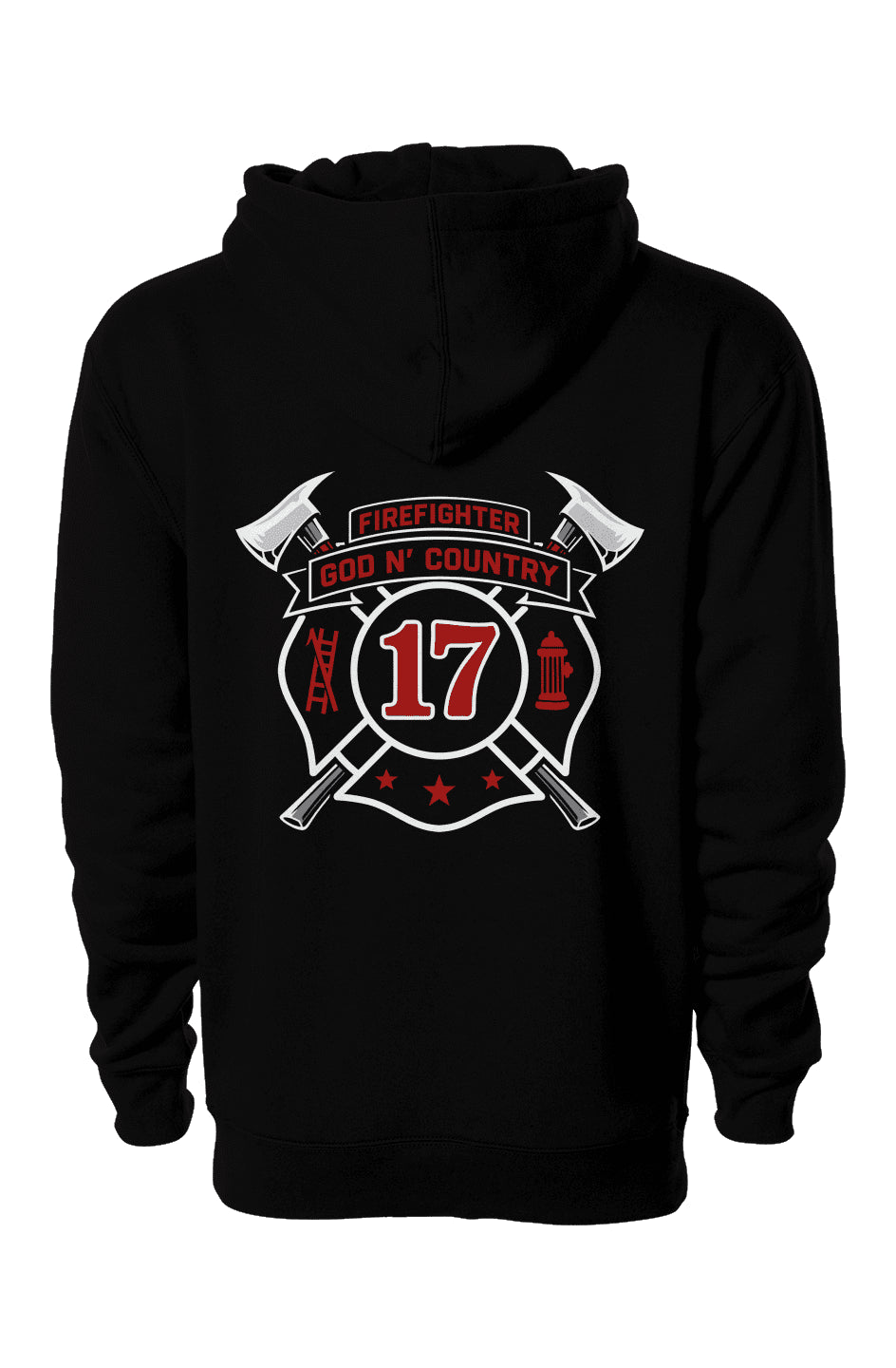 God N Country Firehouse Hoodie - hoodies - God N' Country