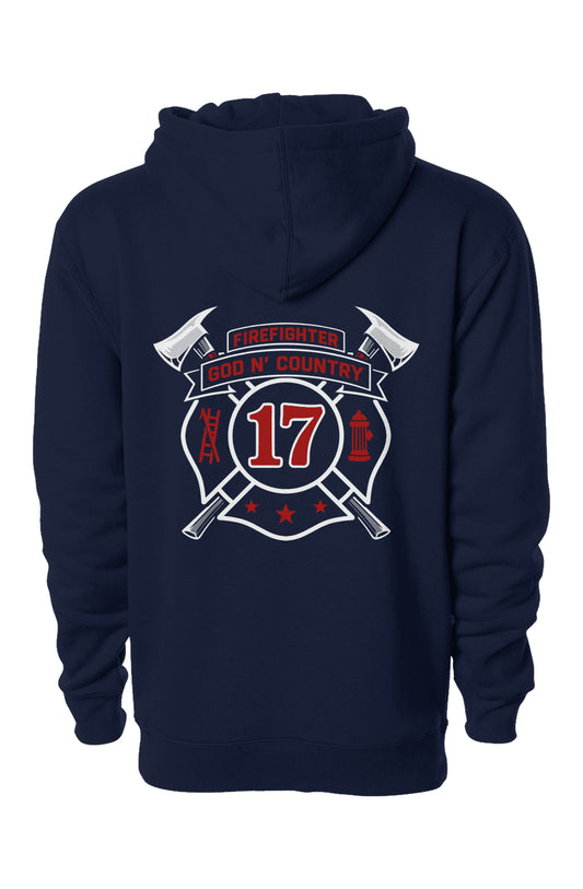 God N Country Firehouse Hoodie - hoodies - God N' Country