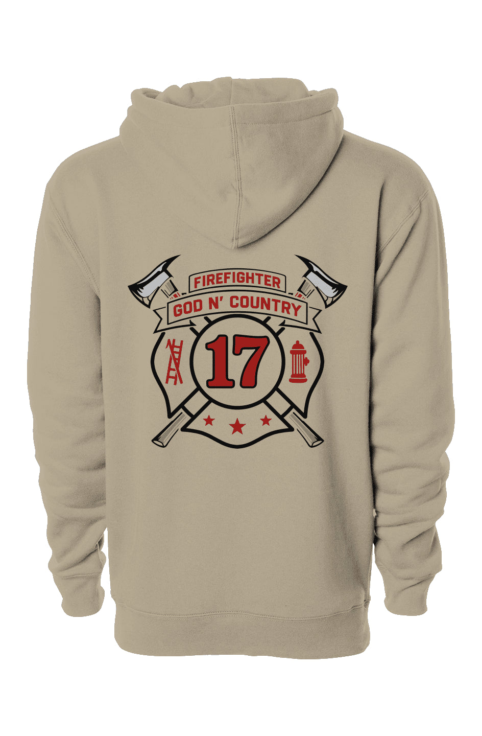 God N Country Firehouse Hoodie - hoodies - God N' Country