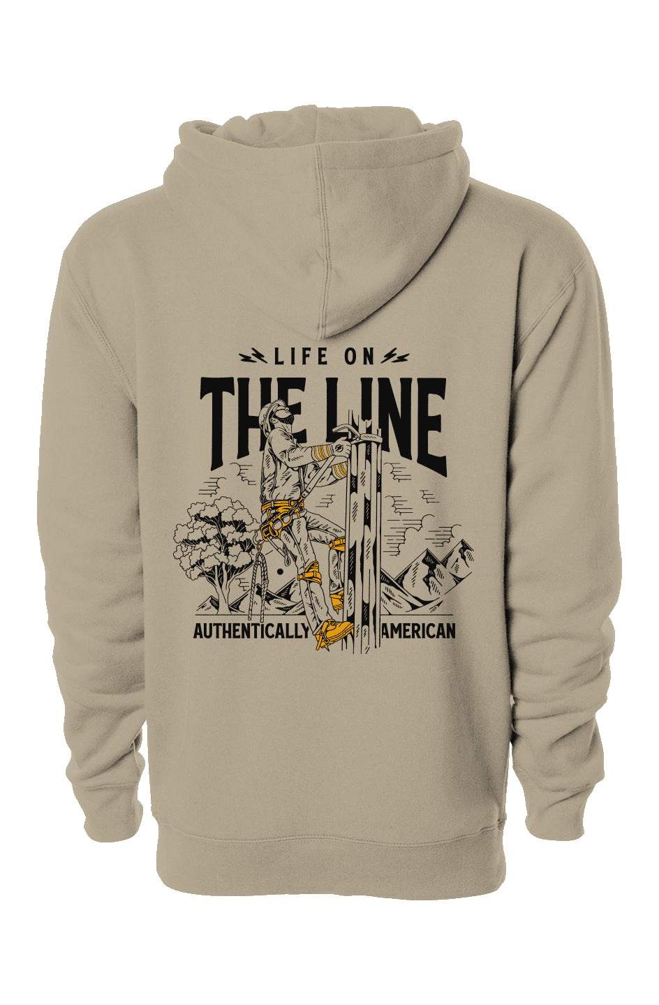 God N Country Lineman Hoodie - hoodies - God N' Country