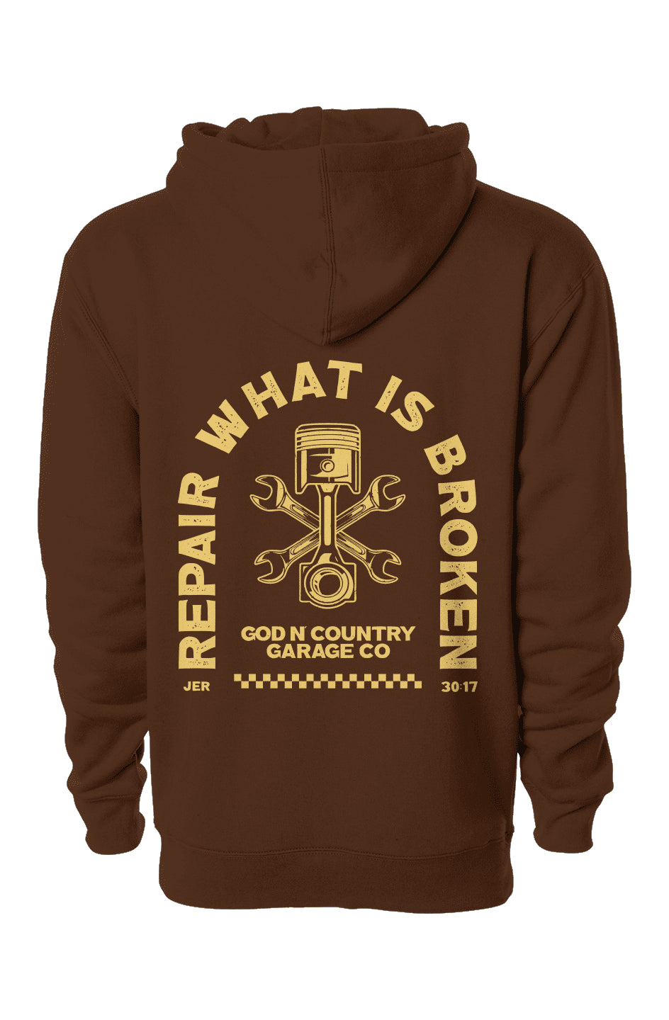 God N Country Garage Co Repair Hoodie - hoodies - God N' Country